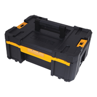 TSTAK&reg; III Tool Box with Single Deep Drawer, 16-3/4" x 12-1/4" x 6-7/8", Black Moffatt Supply & Specialties