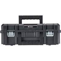 TSTAK&reg; II Tool Box with Flat Top, 17-1/4" x 13" x 6-3/8", Black Moffatt Supply & Specialties