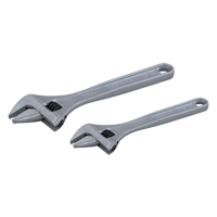 Wrench Set, Adjustable, 2 Pieces, Imperial and Metric Moffatt Supply & Specialties