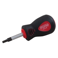 Square Recess Screwdriver, #0 Tip, Round, 4" L, Cushion Grip Handle Moffatt Supply & Specialties