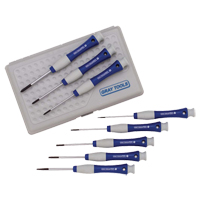 Precision Screwdriver Set, 8 Pcs. Moffatt Supply & Specialties