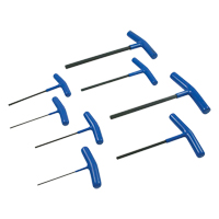 T-handle Hex Key Set, 8 Pcs., Metric Moffatt Supply & Specialties