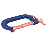 C-Clamp, 4" (102 mm) Capacity, 3" (76 mm) Throat Depth Moffatt Supply & Specialties
