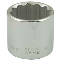 Socket, 6 mm, 3/8" Drive, 12 Points Moffatt Supply & Specialties
