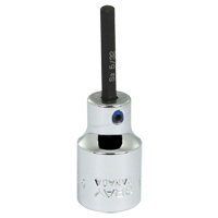 Bit Socket, 3/8" x 2-1/4" L, 3/8" Drive Moffatt Supply & Specialties