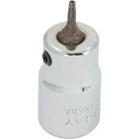 Bit Socket, Torx&reg;, T7 x 2-1/8" L, 3/8" Drive Moffatt Supply & Specialties