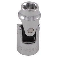 Universal Joint Socket, 3/8" Drive, 6 Points Moffatt Supply & Specialties