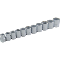 Jeu de douilles, 11 Mcx, Prise de 3/8" Moffatt Supply & Specialties