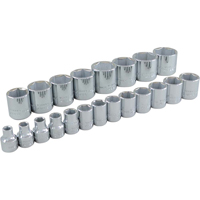 Jeu de douilles, 21 Mcx, Prise de 3/8" Moffatt Supply & Specialties