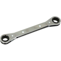 Flat Ratcheting Box Wrench  , 1/2" Drive, Plain Handle Moffatt Supply & Specialties