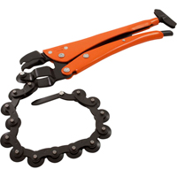 Locking Chain Pipe Cutter Pliers, 12-1/2" Length, Omnium Grip Moffatt Supply & Specialties