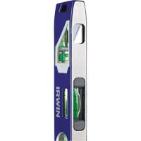 250 Series Heavy-Duty Torpedo Level, 9" L, Aluminum, 4 Vials, Magnetic Moffatt Supply & Specialties