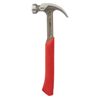 Curved Claw Smooth-Face Hammer, 20 oz., Solid Steel Handle, 14" L Moffatt Supply & Specialties