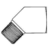 Raccords coudes m&acirc;le/femelle 45 Moffatt Supply & Specialties