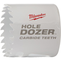 Hole Dozer Saw with Carbide Teeth, 2", 1-63/100" Depth of Cut, Carbide Moffatt Supply & Specialties