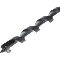 M&egrave;che de tari&egrave;re &agrave; chocs Shockwave pour monteur de lignes, Diam&egrave;tre de 11/16", Cannelure 15", Tige 7/16" hexagonal Moffatt Supply & Specialties