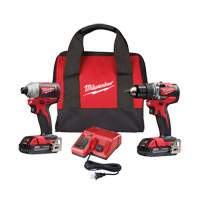 M18 2-Tool Combo Kit, Lithium-Ion, 18 V Moffatt Supply & Specialties