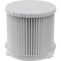 Round Wet/Dry Filter, Hepa, Fits 2 US gal. Moffatt Supply & Specialties