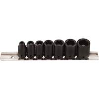 Jeu de douilles magn&eacute;tiques, 7 Mcx, Chocs, Prise de 1/4" Moffatt Supply & Specialties