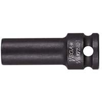Thin Walled Socket, Impact, 1/2", 3/8" Drive, 6 Points, Deep Moffatt Supply & Specialties