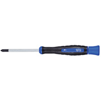 Phillips Precision Screwdriver, #00, 5" L, Cushion Grip Handle Moffatt Supply & Specialties