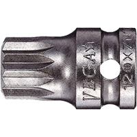 Socket Bit, Triple Square, 5 x 3/4" L, 1/4" Drive Moffatt Supply & Specialties
