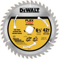 FlexVolt&reg; TrackSaw Blade, 6-1/2", 42 Teeth, Wood Use Moffatt Supply & Specialties