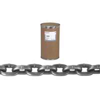 System 8 Cam-Alloy Chain, Alloy Steel, 1-1/4" x 60' (18.3 m) L, Grade 80, 72300 lbs. (36.15 tons) Load Capacity Moffatt Supply & Specialties