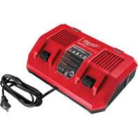 M18 Dual Bay Simultaneous Rapid Charger, 18 V, Lithium-Ion Moffatt Supply & Specialties