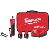 M12 Fuel Straight Die Grinder Kit, 1/4" Collet, 12 V, Lithium-Ion Moffatt Supply & Specialties