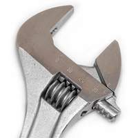 Adjustable Wrench - Boxed, 10" L, 1-5/16"/34 mm Max Width, Chrome Moffatt Supply & Specialties
