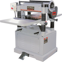 Planer with Spiral Cutterhead, 56-1/2" W x 40" L x 42" H, 5000 RPM No Load Speed Moffatt Supply & Specialties