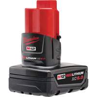 M12 Redlithium XC6.0 Battery, Lithium-Ion, 12 V, 6 Ah Moffatt Supply & Specialties