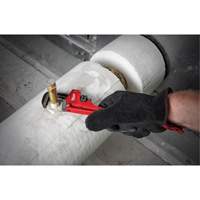 Cl&eacute; &agrave; tuyau, Cap des m&acirc;choires 3/4", Longueur 6", Fini Rev&ecirc;tement en poudre Moffatt Supply & Specialties