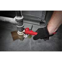 Pipe Wrench, 1" Jaw Capacity, 8" Long, Powder Coated Finish Moffatt Supply & Specialties