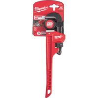 Pipe Wrench, 1-1/2" Jaw Capacity, 10" Long, Powder Coated Finish, Ergonomic Handle Moffatt Supply & Specialties