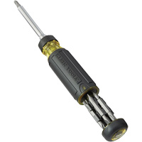15-in-1 Multi-Bit Ratcheting Screwdriver, 8-3/4" L, Cushion Grip Handle Moffatt Supply & Specialties