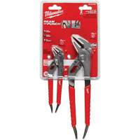 6" & 10" Comfort Grip Straight Jaw Pliers Set, 2 Pieces Moffatt Supply & Specialties