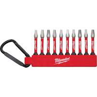 Jeu dembouts pour tournevis &agrave; chocs Shockwave, Carr&eacute;e, #2, Prise 1/4" Moffatt Supply & Specialties