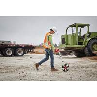 Digital Measuring Wheel, 12"/30 cm, 10000' Range Moffatt Supply & Specialties