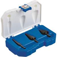 Step Drill Bit Set, 3 Pieces, High Speed Steel Moffatt Supply & Specialties