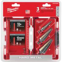Step Drill Bit Set, 3 Pieces, High Speed Cobalt Moffatt Supply & Specialties