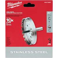 One-Piece Carbide Hole Cutters, 4", 3/16" Depth of Cut Moffatt Supply & Specialties