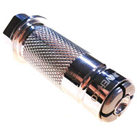 Lock-On Grease Coupler, 0.6" Thread, Steel Moffatt Supply & Specialties