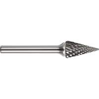 Drillco&reg; Magnum Double Cut Solid Carbide Burr, SM-3, 1/4" Dia., 1/4" Shank, 1" Depth of Cut Moffatt Supply & Specialties