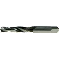 Taraud et foret combin&eacute; DRILLCO, #4, Acier rapide, Pointe de 118° Moffatt Supply & Specialties