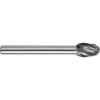 Drillco&reg; Aluminum Cut Ballnose Cone Burr, SE-1NF Moffatt Supply & Specialties