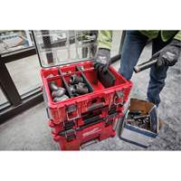 Packout Deep Organizer, 15-1/5" x 19-7/10" x 7", Red Moffatt Supply & Specialties