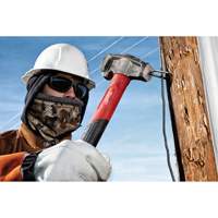 4-in-1 Lineman's Hammer, 32 oz., Fibreglass Handle, 15" L Moffatt Supply & Specialties
