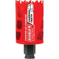 Wood & Metal Hole Saw, 1-3/4", 2-3/8" Depth of Cut, Carbide Moffatt Supply & Specialties